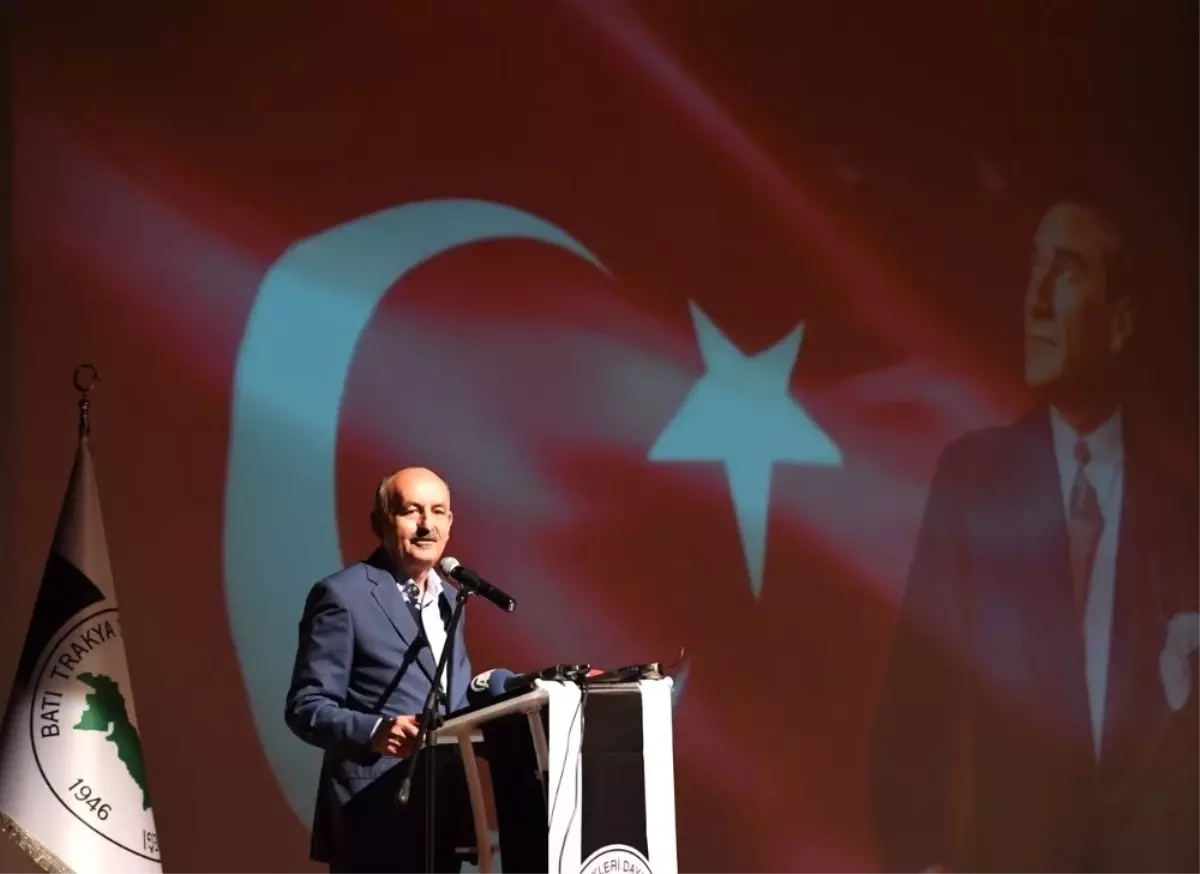 Bakan Mehmet Müezzinoğlu, Bttdd Genel Kuruluna Katıldı