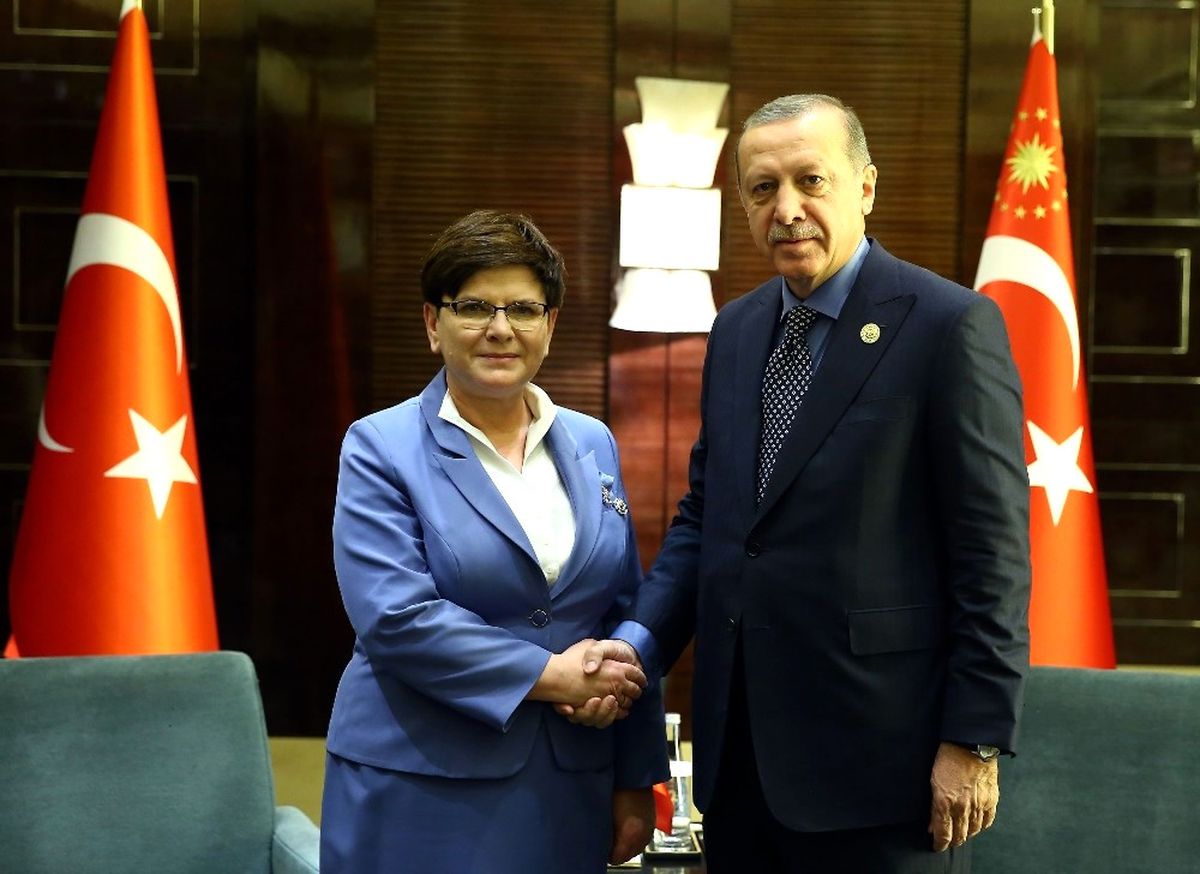 Cumhurbaşkanı Erdoğan, Polonya Başbakanı Syzdlo\'la Görüştü