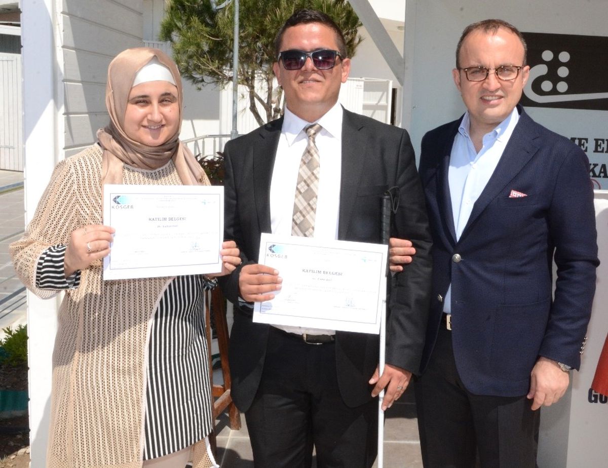 Girişimcilik Kursuna Katılanlar Sertifikalarını Aldı