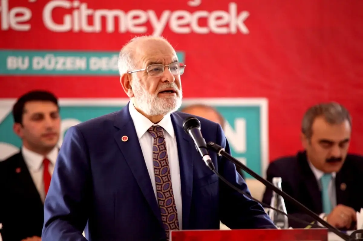 Saadet Partisi Genel Başkanı Karamollaoğlu Açıklaması