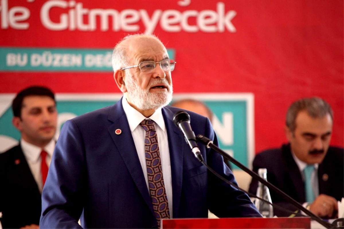 Saadet Partisi Genel Başkanı Karamollaoğlu: "Önce Birlik Olmamız Lazım"