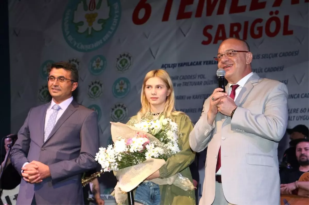 Sarıgöl\'deki Toplu Açılışlar Konser ile Son Buldu