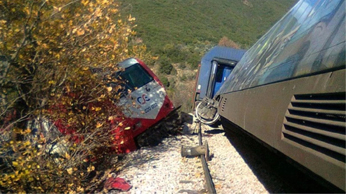 Yunanistan\'da Tren Kazası