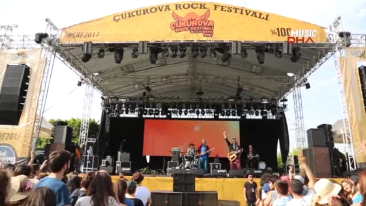 Adana Çukurova Rock Festivali Adana\'yı Salladı