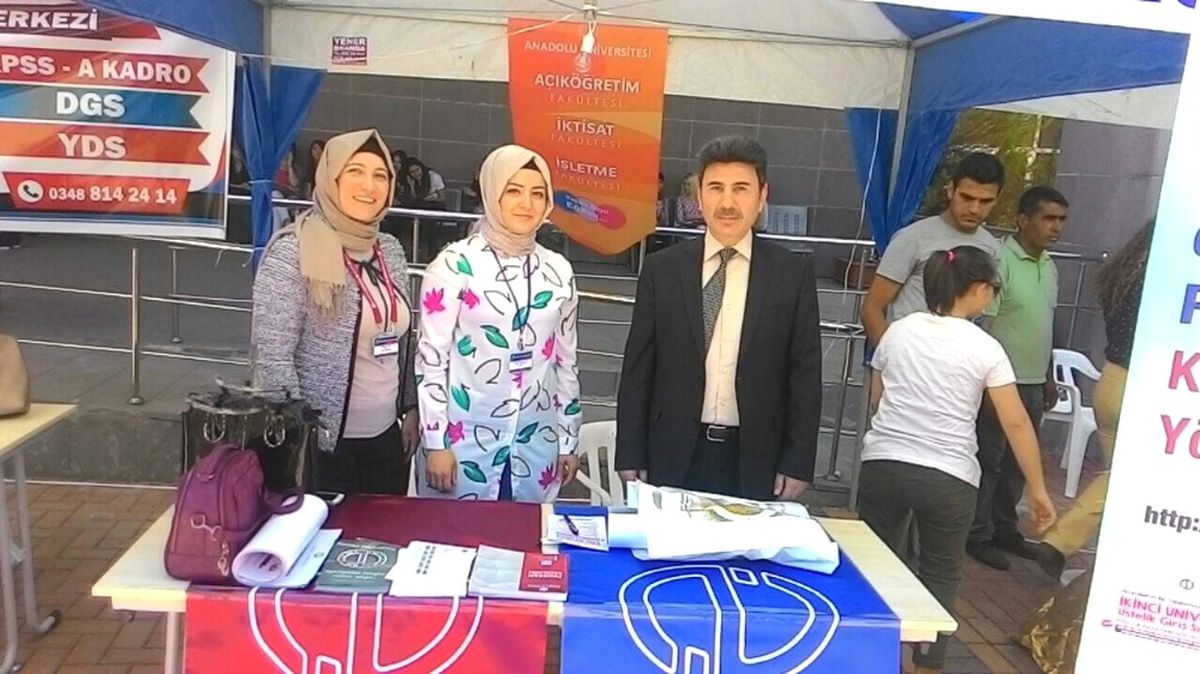 Anadolu Üniversitesi Kilis\'te Tanıtım Yaptı