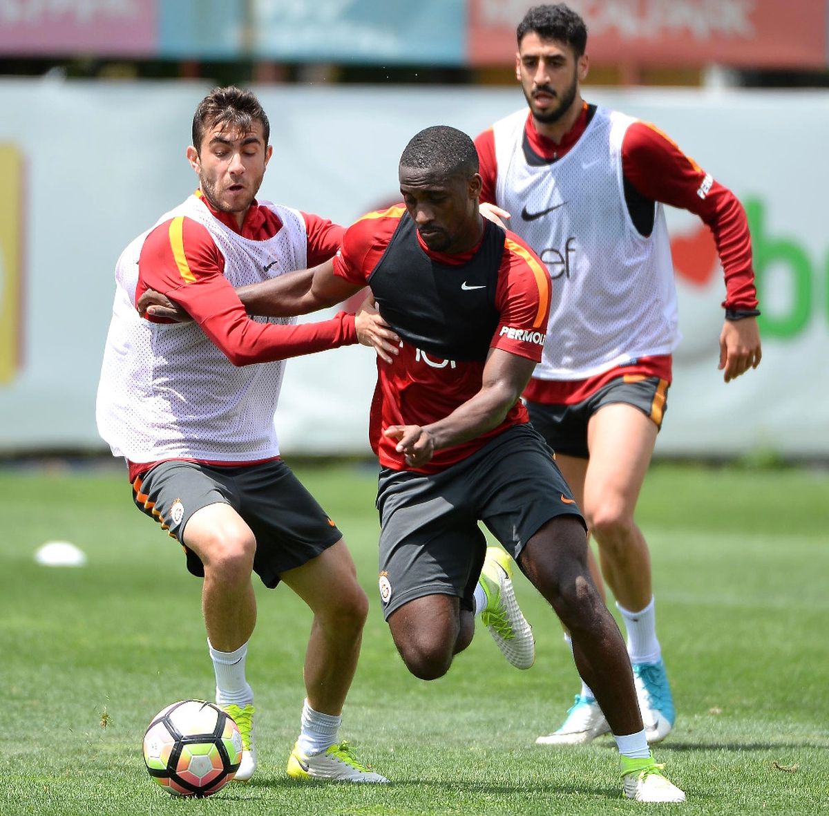 Chedjou ve Carole Takımla Çalıştı