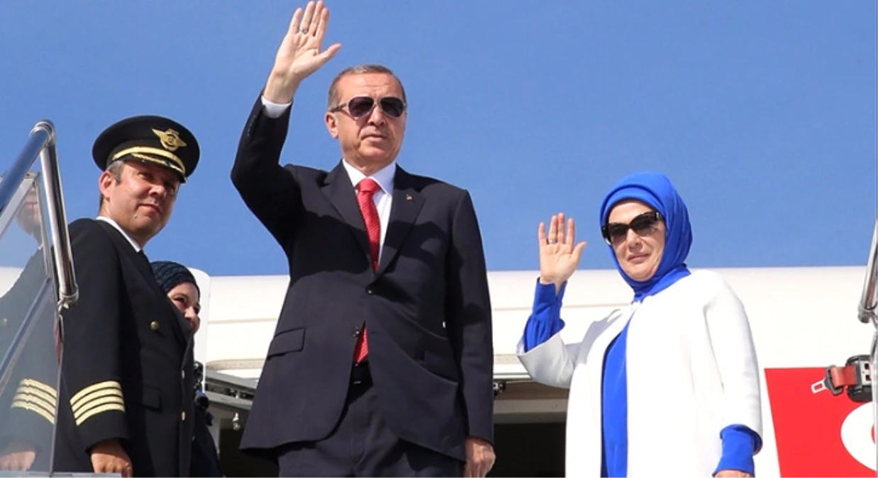 Cumhurbaşkanı Erdoğan ABD\'ye Hareket Etti