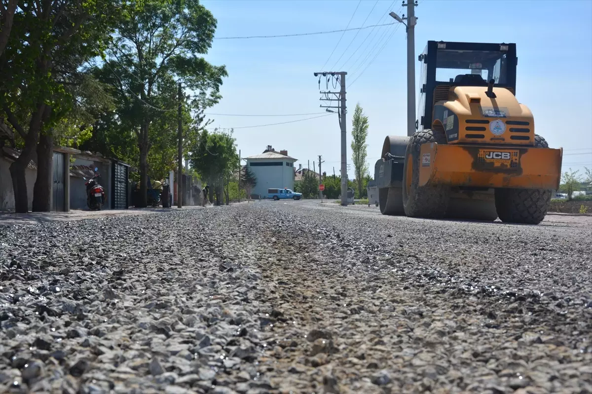 Çumra Belediyesinin Asfalt Çalışması