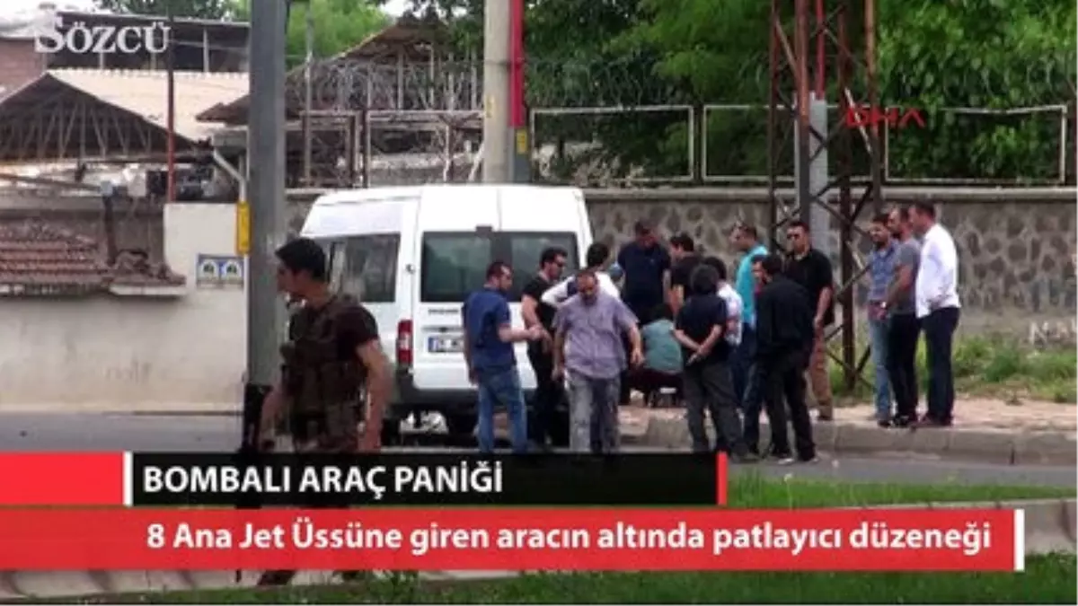 Diyarbakır 8. Ana Jet US Komutanlıgı Onunde Bombalı Arac Panigi