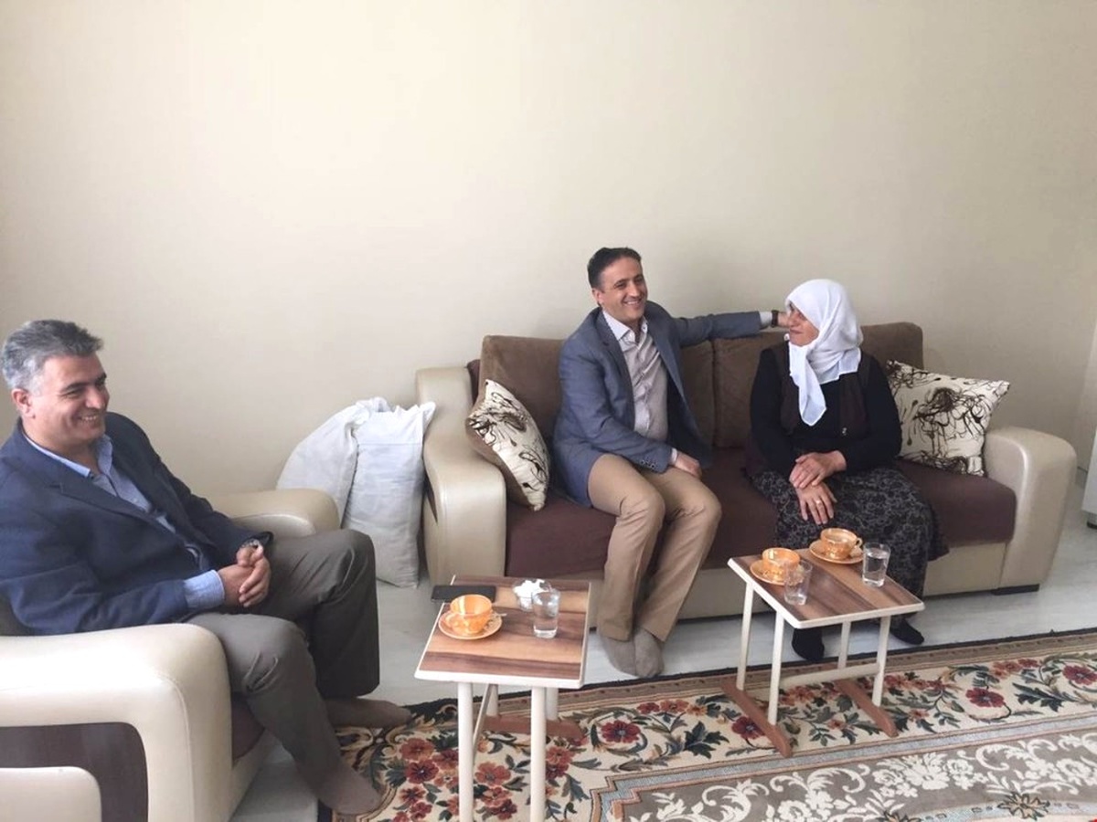 Kaymakam Kılıç\'tan Şehit Ailesine Ziyaret