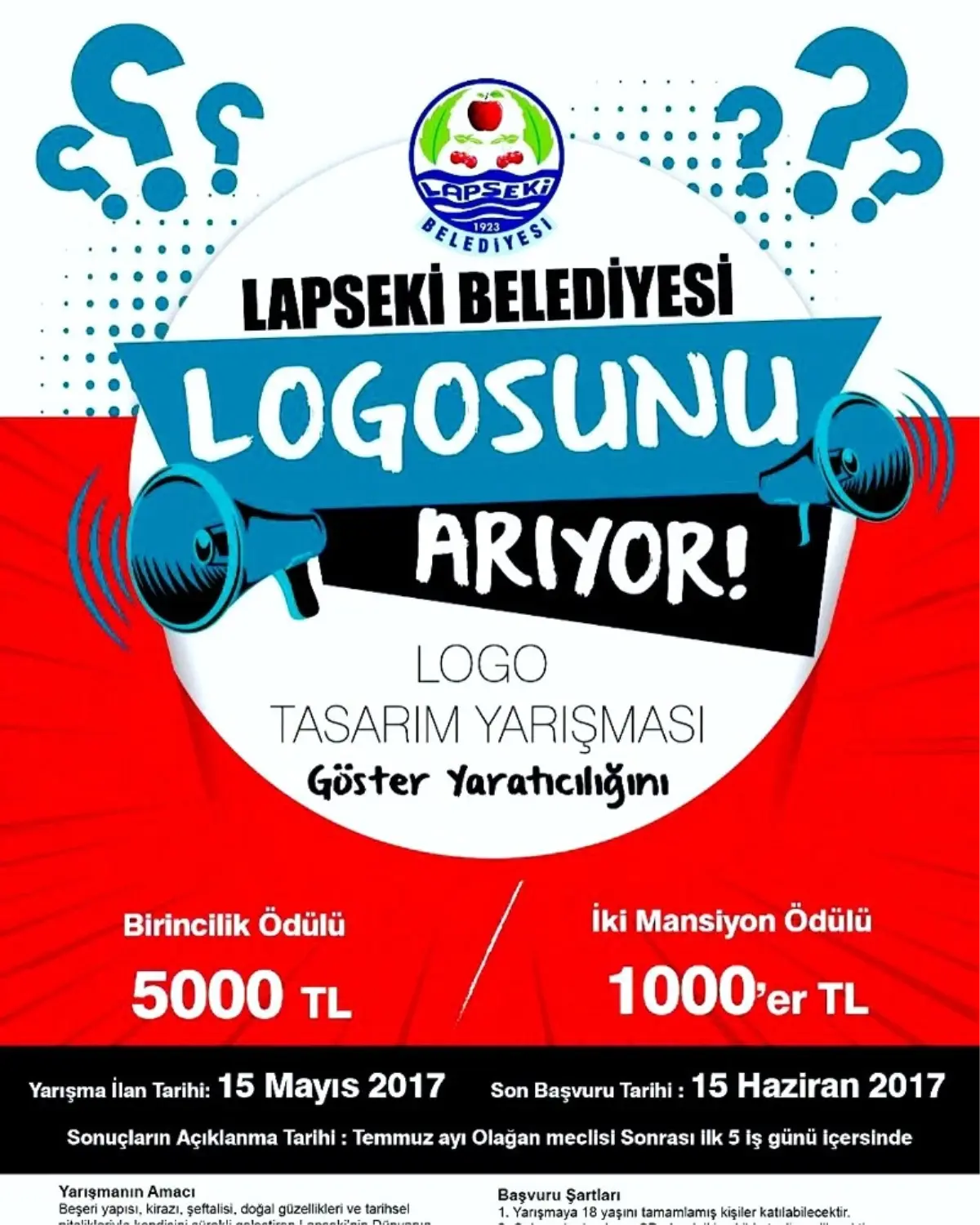 Lapseki Belediyesi Logo Yarışması Düzenliyor