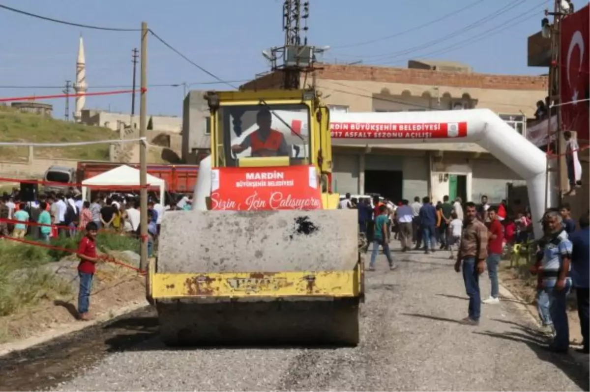 Mardin\'de Asfaltlama Sezonu Başladı