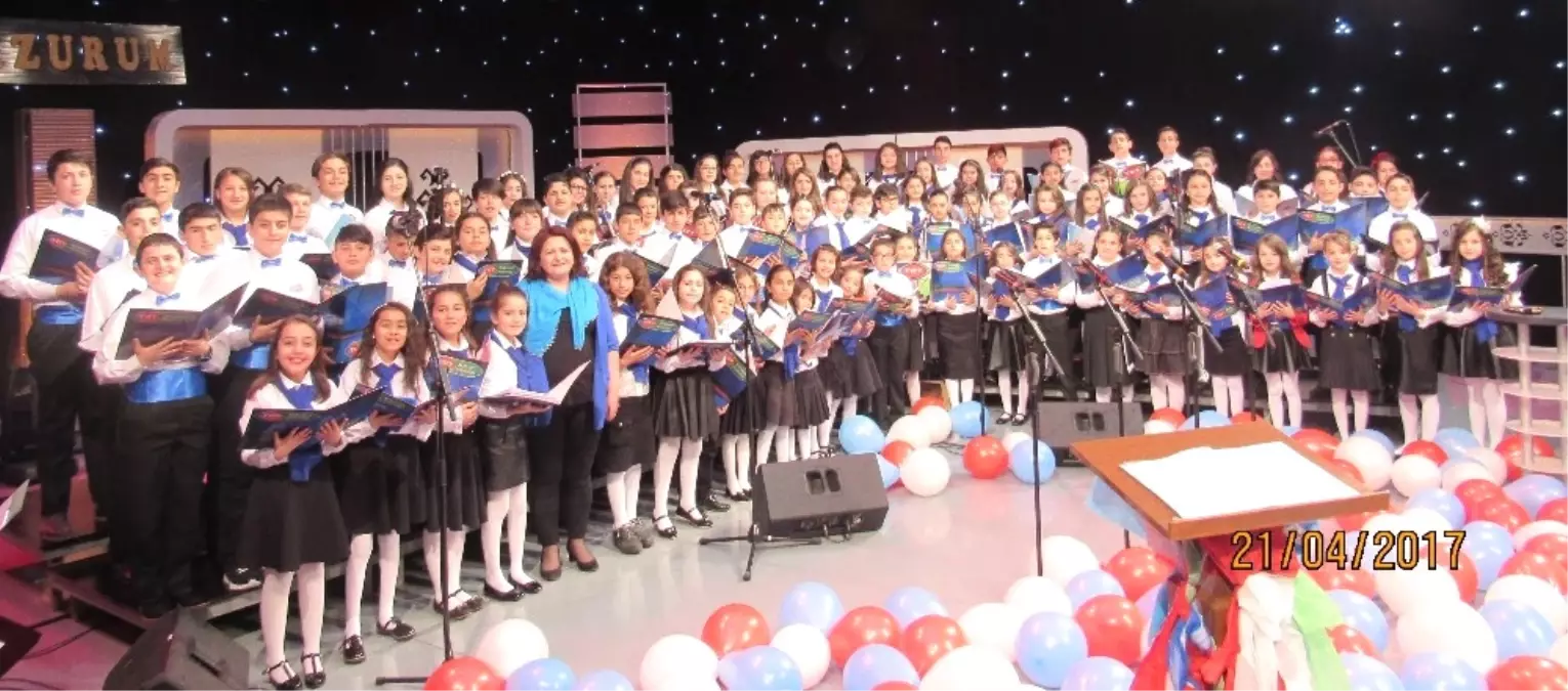 TRT Erzurum Müdürlüğü Thm Çocuk Korosundan Dev Konser