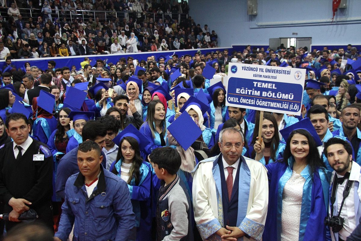 Yyü\'de Mezuniyet Töreni