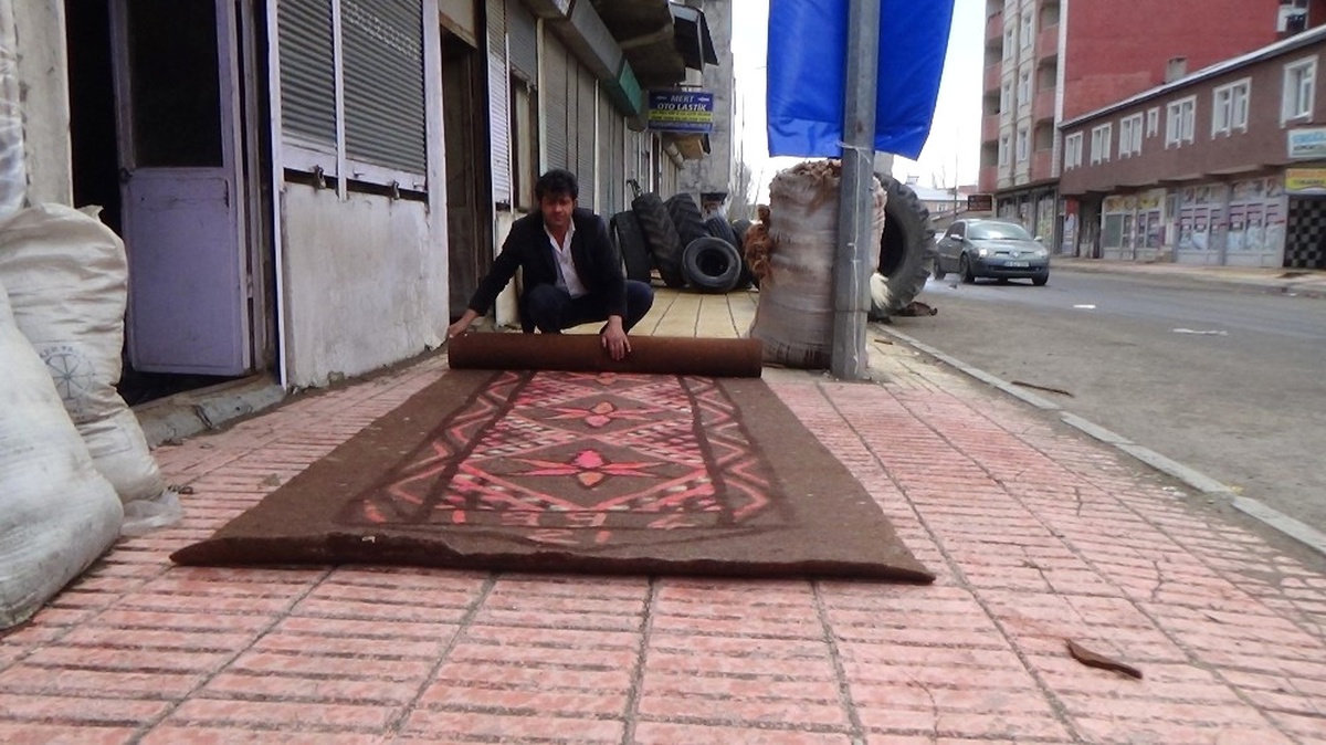 Ağrı\'da Keçe Mesleği İçin Teknolojiye Meydan Okuyor