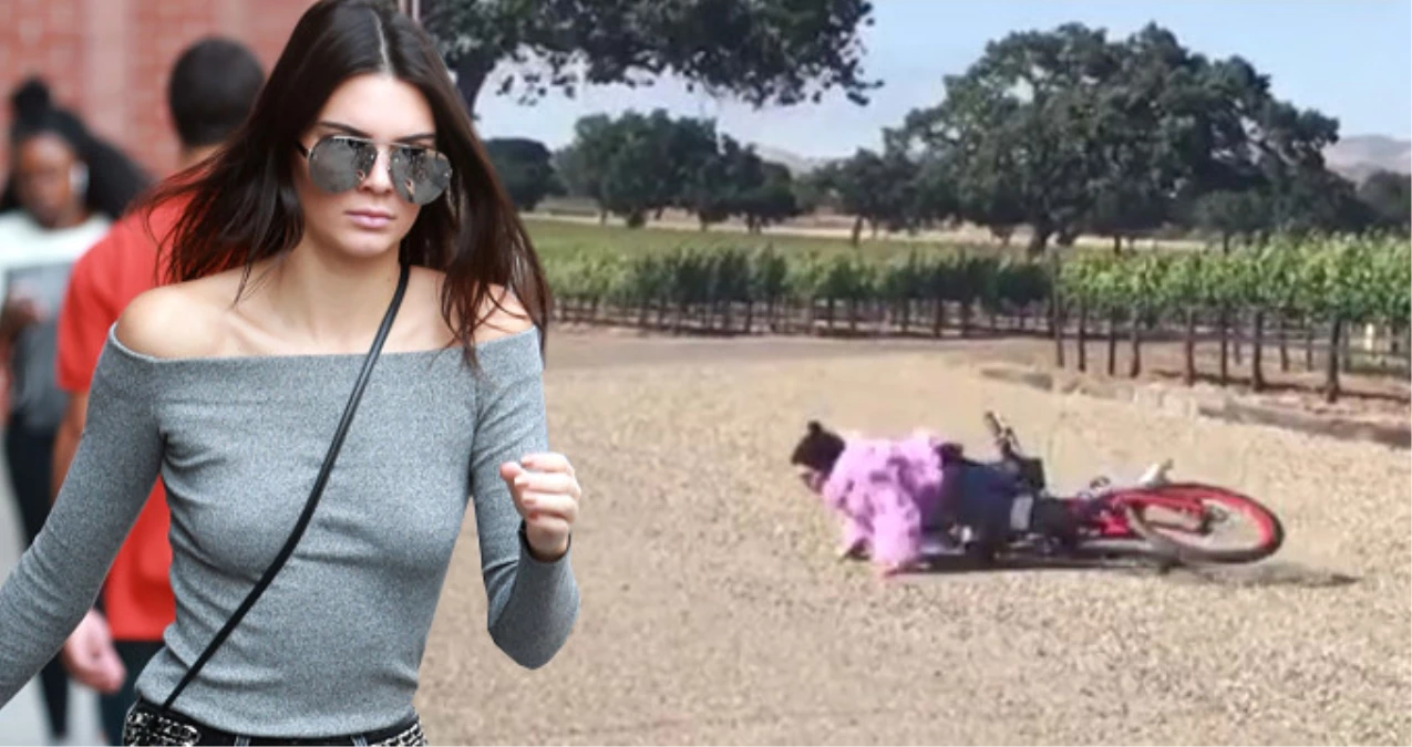 Ateşli Fotoğraflarıyla Görmeye Alışkın Olduğumuz Kendall Jenner Yere Kapaklandı