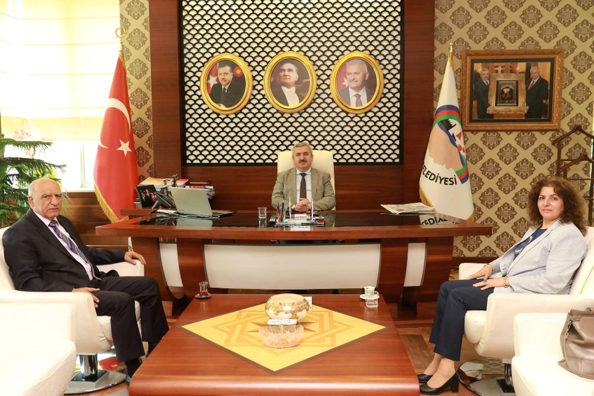 Başkan Baran\'a Veda Ziyareti