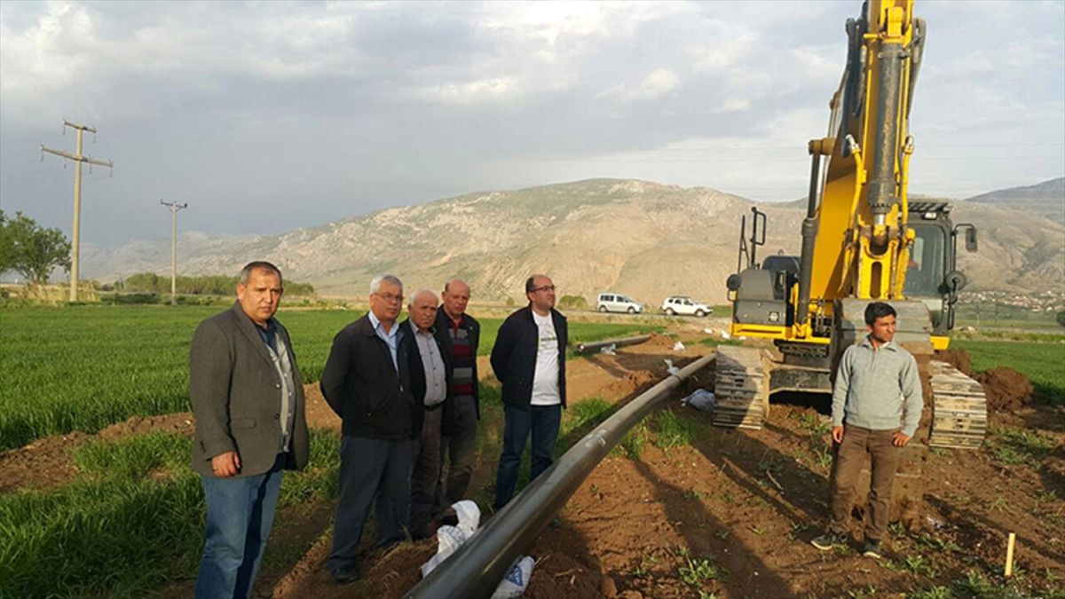 Başkan Çöl, Doğalgaz Boru Hattını İnceledi
