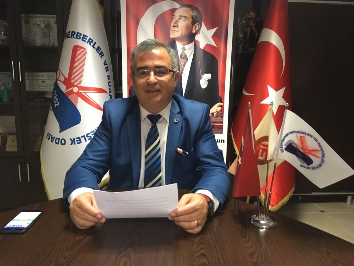 Eskişehir Berberler ve Kuaförler Odası Başkanı Fethi Özkara Açıklaması