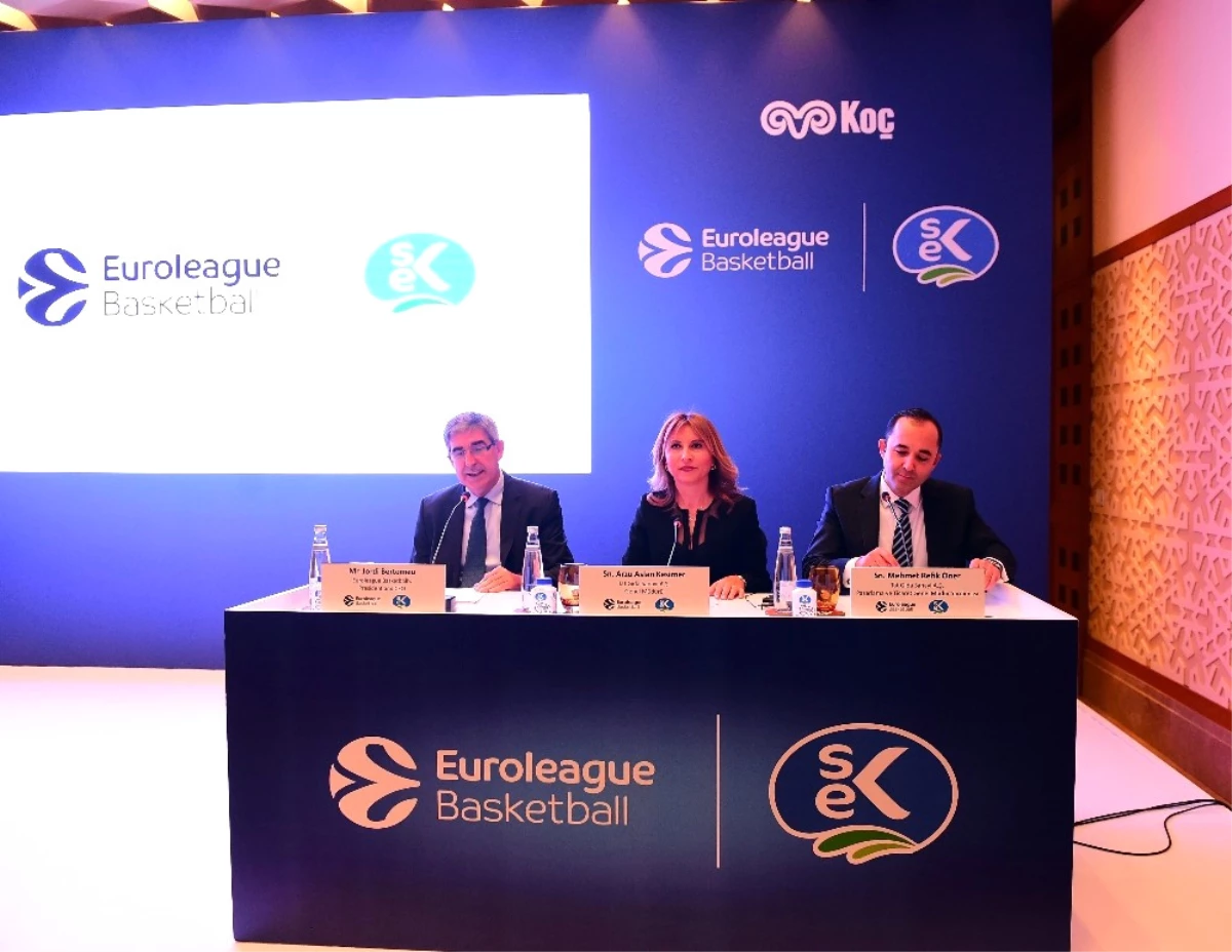 Euroleague ve Sek\'ten 3 Yıllık Anlaşma