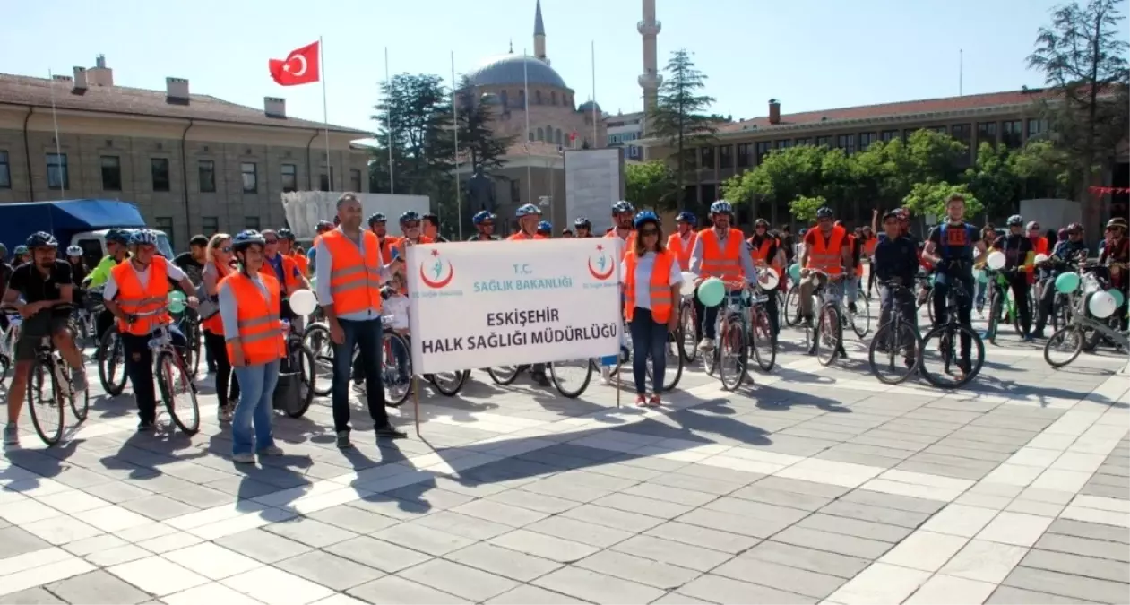 Halk Sağlığı Müdürlüğünden "Sağlık İçin Pedallıyoruz" Etkinliği