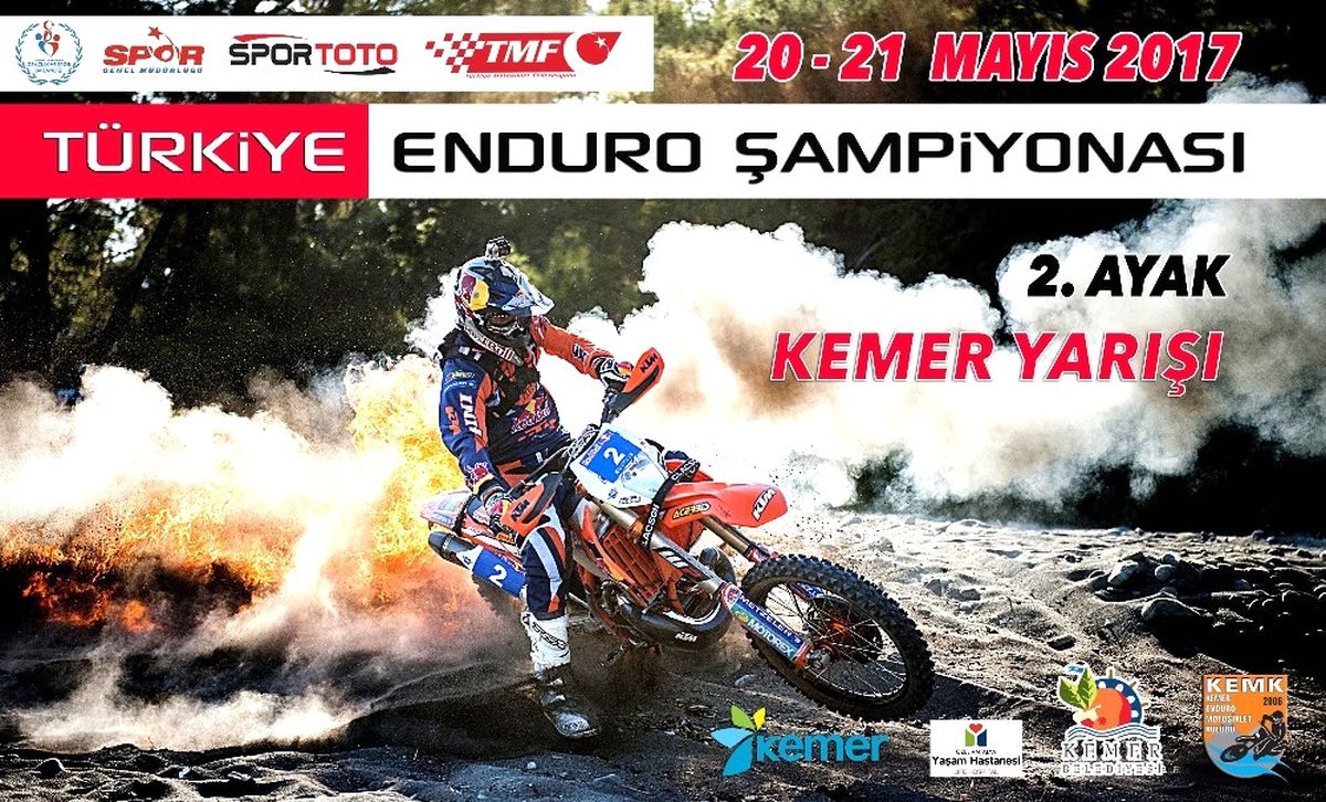 Kemer\'de Enduro Heyecanı
