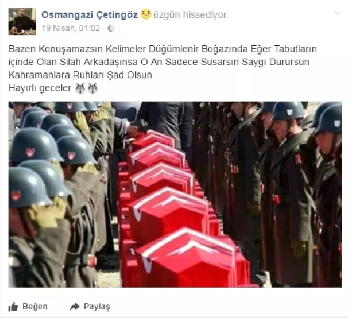 Maçka\'da Şehit Olan Uzman Çavuşun Ailesine Acı Haber Verildi