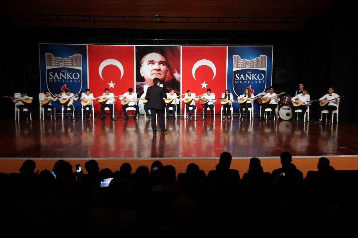 Özel Sanko Okulları Öğrencilerinden Muhteşem Gösteri