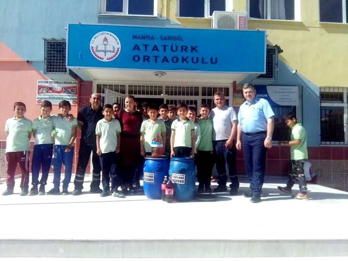 Sarıgöllü Öğrencilerden Atık Yağ Projesi