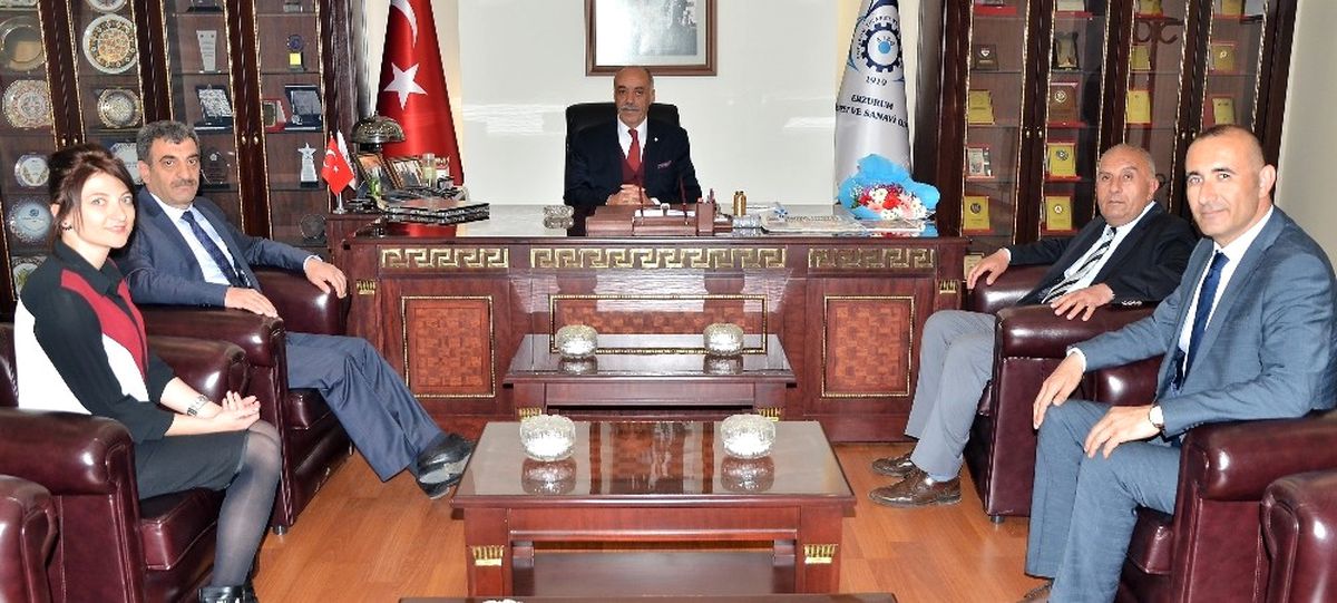 Sgk Yöneticilerinden, Başkan Yücelik\'e Ziyaret