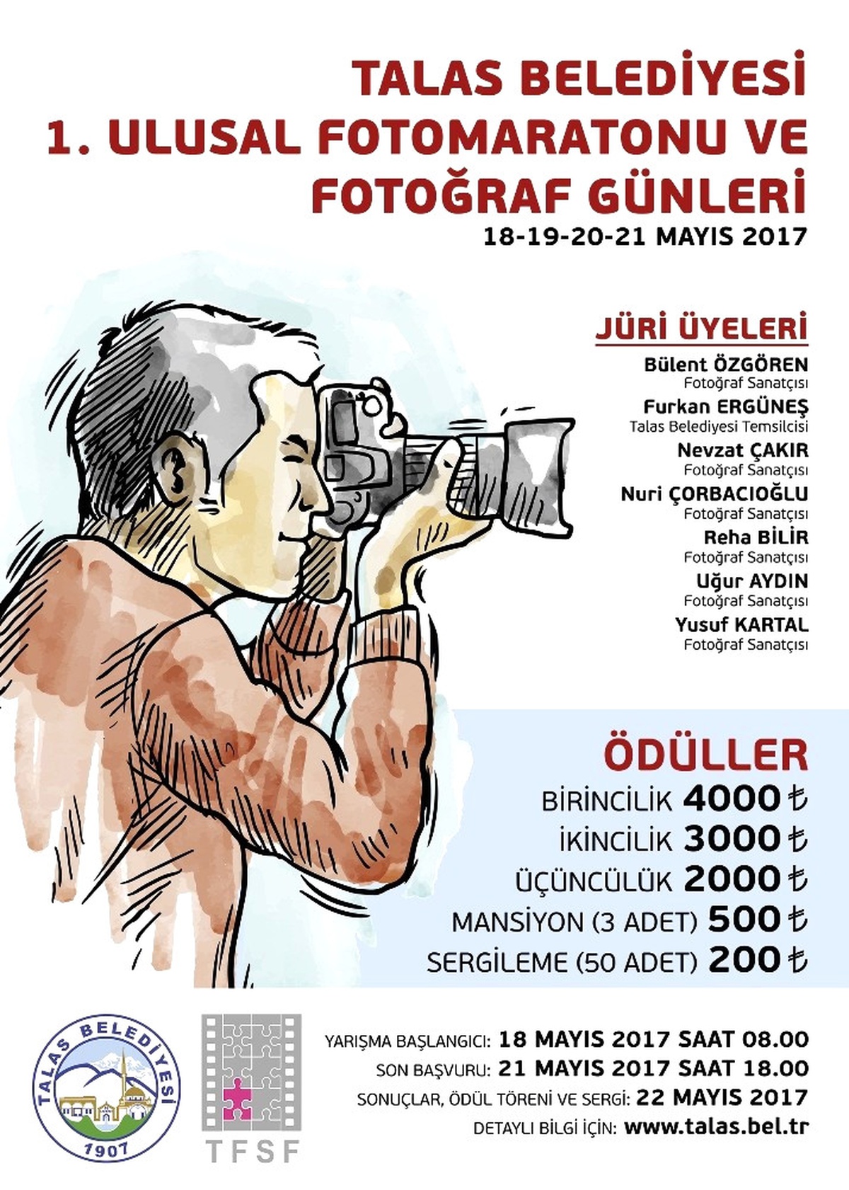 Talas\'ta İlk Kez Fotoğraf Maratonu Yapılacak