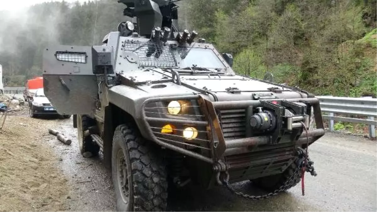 Trabzon Maçka\'da PKK\'lı Teröristlerle Çatışma Çıktı 1 Asker Şehit