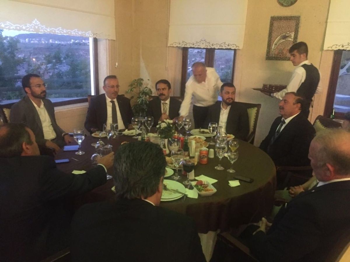 Vali Aktaş, Görbir ile Yemekte Bir Araya Geldi
