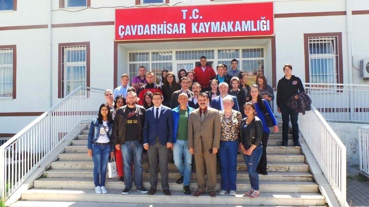24 Kişilik Öğrenci Grubu Çavdarhisar\'da