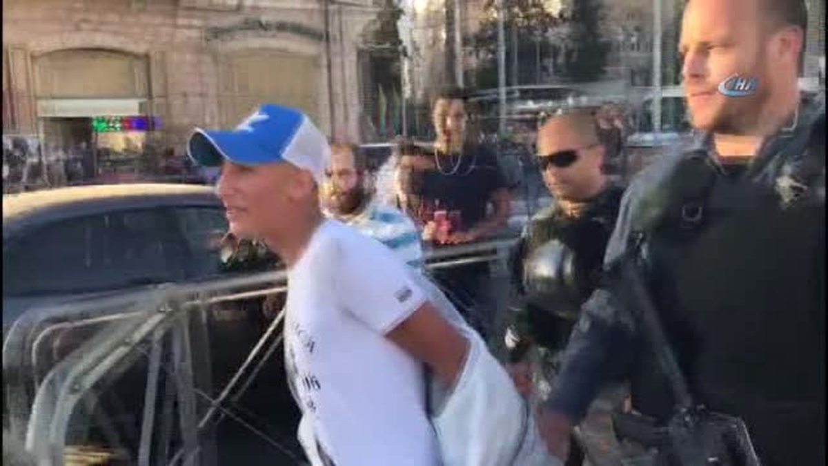 Açlık Grevi Yapan Filistinli Tutuklulara Destek Gösterisi