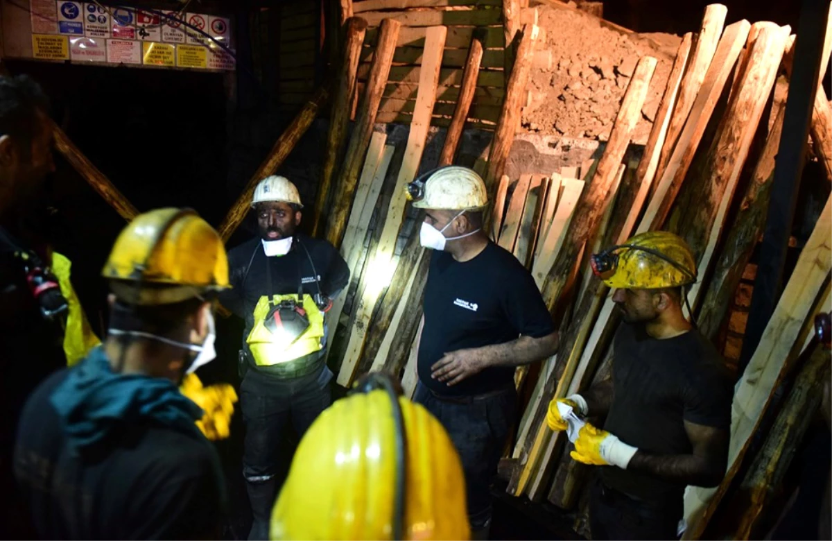Antalya\'da Maden Ocağında Göçük: 2 İşçi Mahsur  (3)