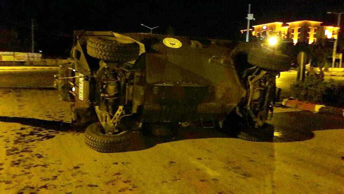 Askeri Araç Kaza Yaptı: 7\'si Asker 9 Yaralı