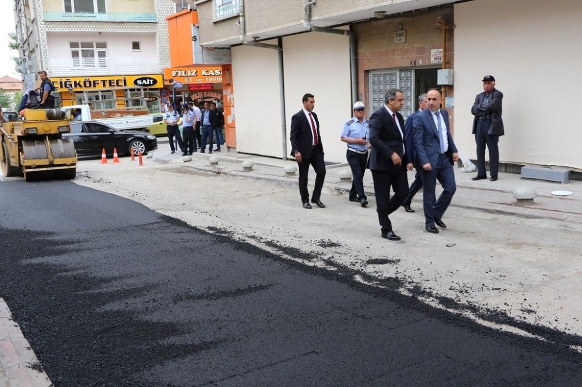 Başkan Saygılı\'dan Asfalt Çalışmalarına İnceleme