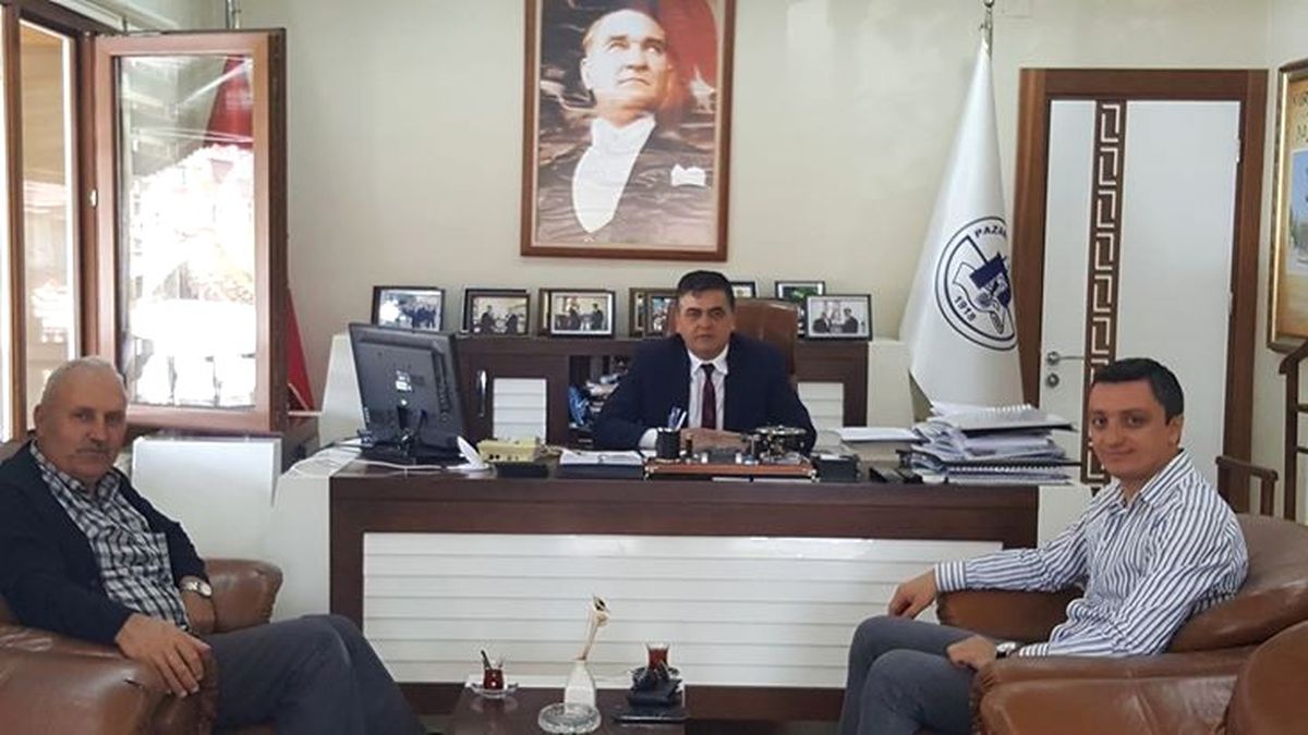 Başkan Yalçın\'a Ziyaretler