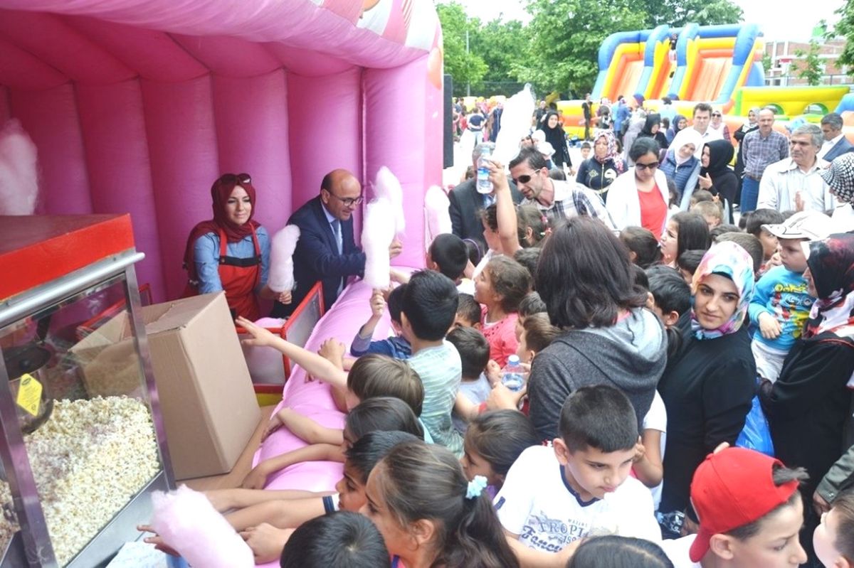 Çocuklar Doyasıya Eğlendi