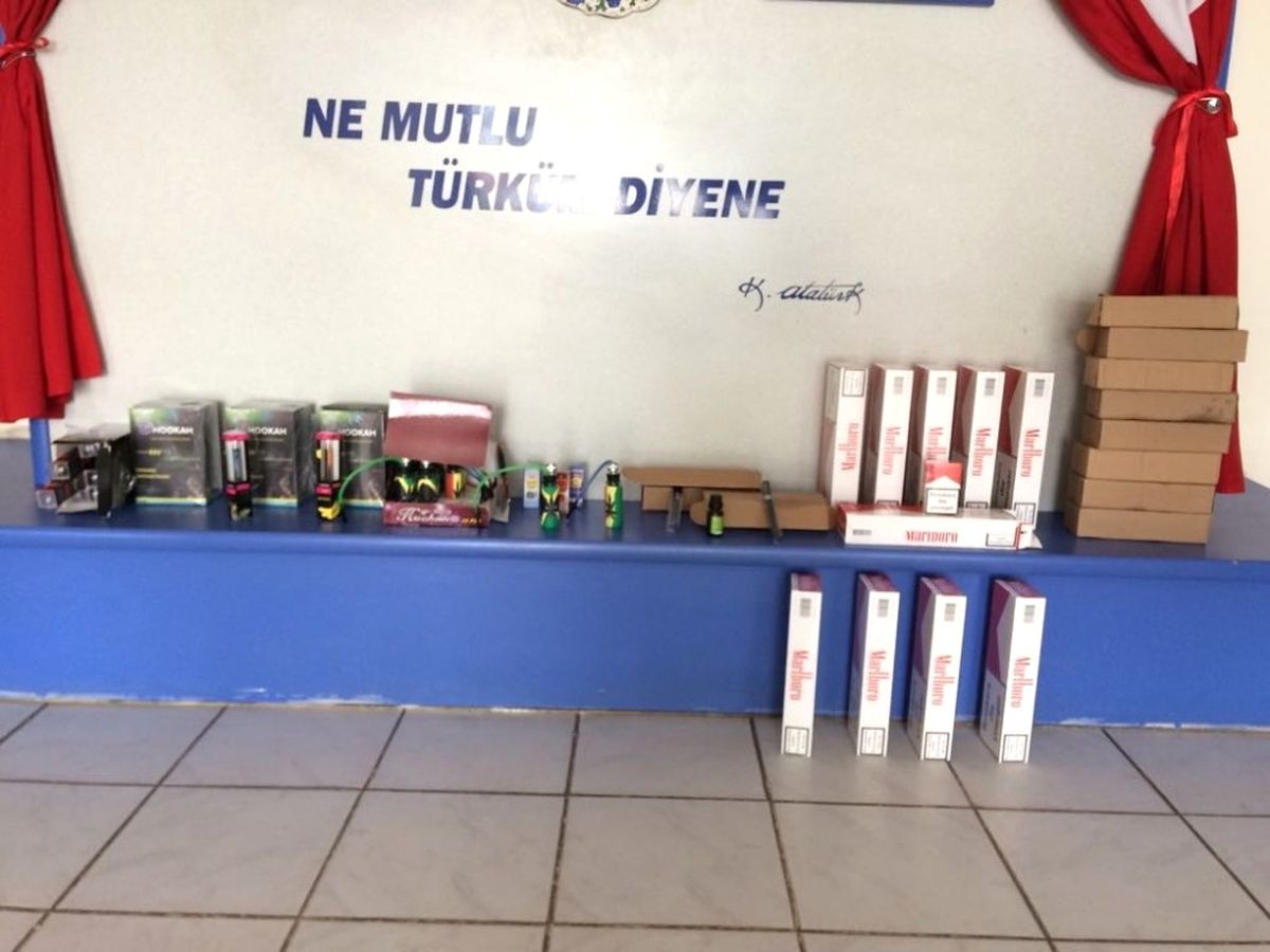 Domaniç\'te Kaçak Sigara ve Tütün Operasyonu