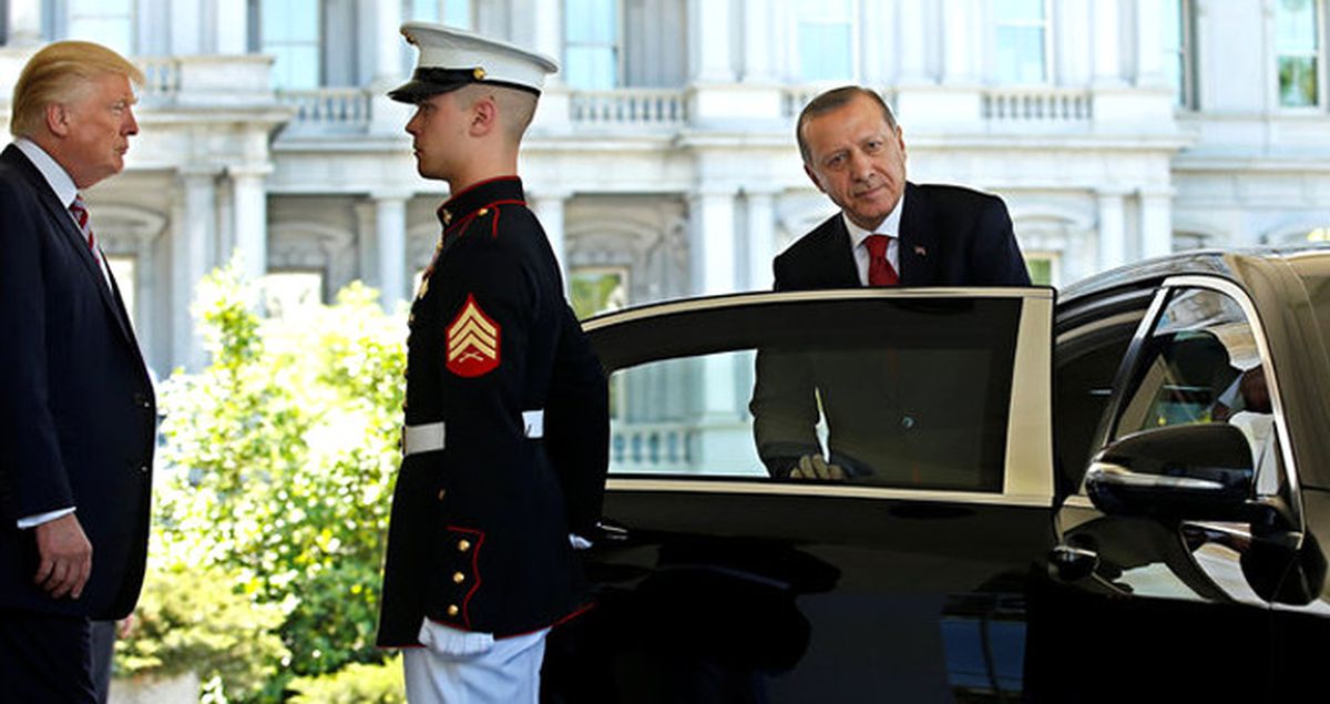 Cumhurbaşkanı Erdoğan, ABD'de 'Kendi Aracına' Bindi