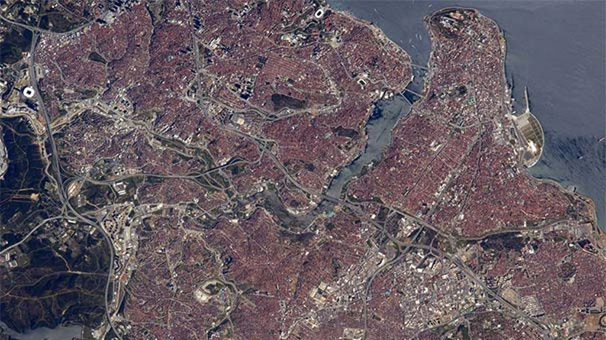 Fransız Astronot Uzaydan İstanbul\'u Görüntüledi