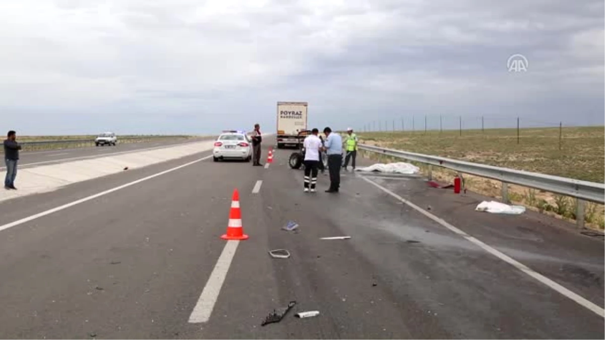 Karaman\'da Trafik Kazası: 1 Ölü