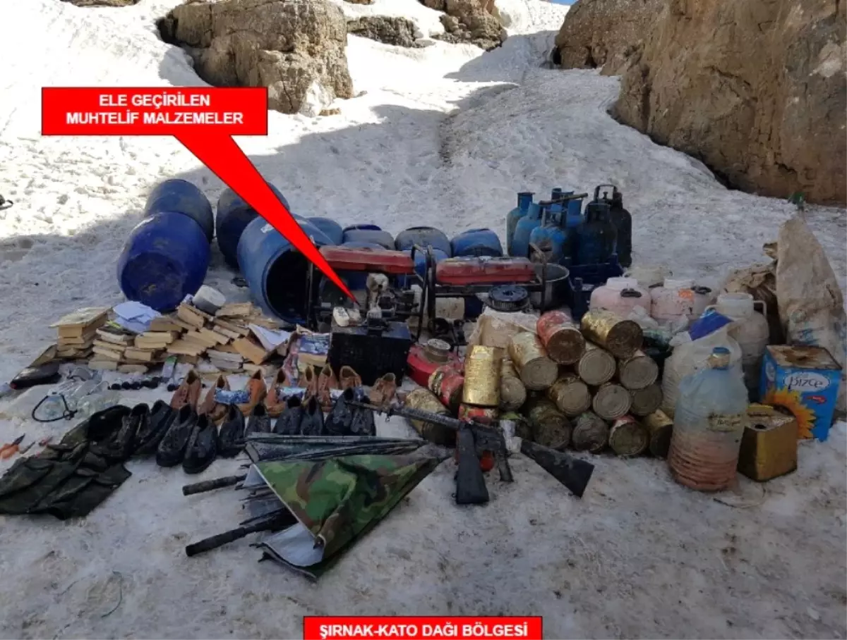 Kato Dağı\'nda Teröristlere Darbe Üstüne Darbe