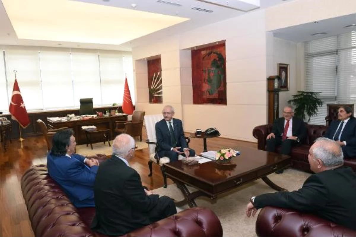 Kılıçdaroğlu, DYP Genel Başkanı Çetin Açıkgöz ile Görüştü