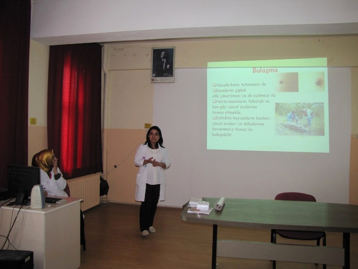 Lise Öğrencilerine Sigaranın Zararları ve Kkka Hastalığı Anlatıldı