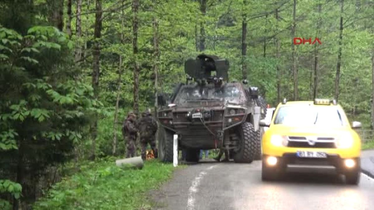 Maçka Kırsalında Operasyonlar Sürüyor