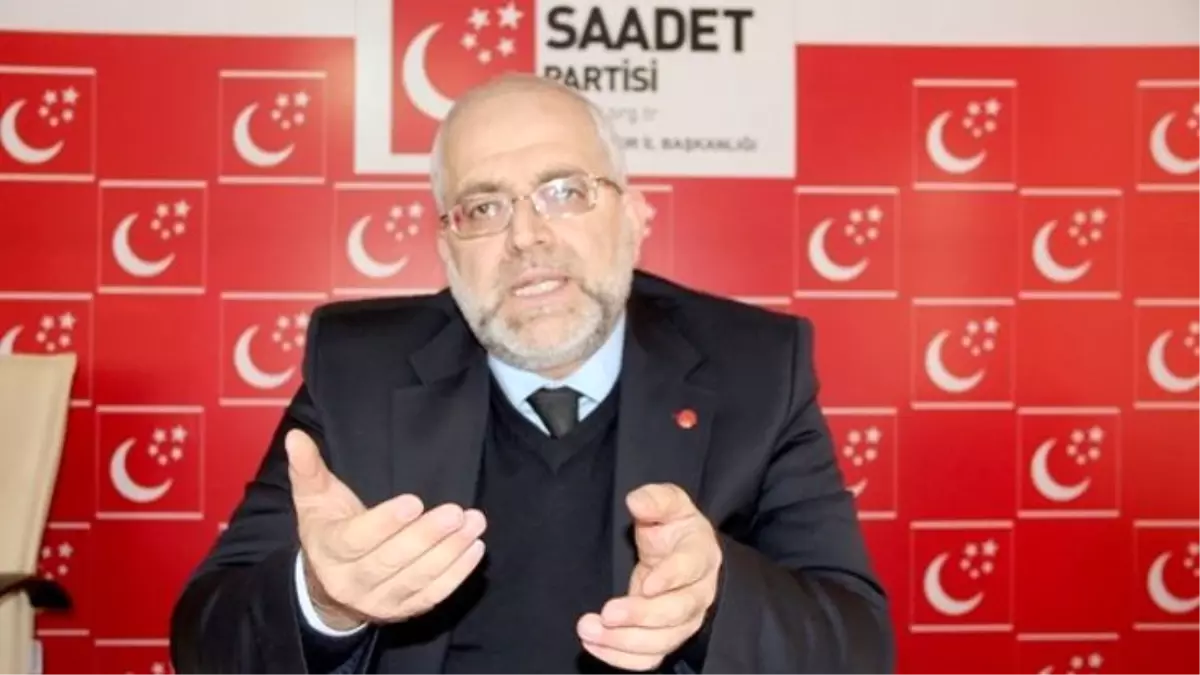 Saadet Partisi Diyarbakır İl Başkanı Bozan Açıklaması