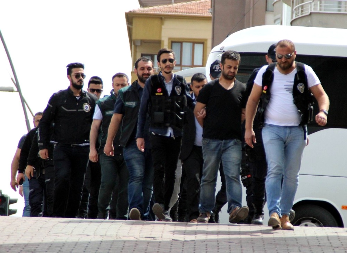 Şafak Operasyonunda Gözaltına Alınan 9 Kişi Adliyede